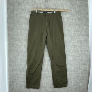 Banana Republic Cotton Pants Mens Chino 35X34 Green 4024
